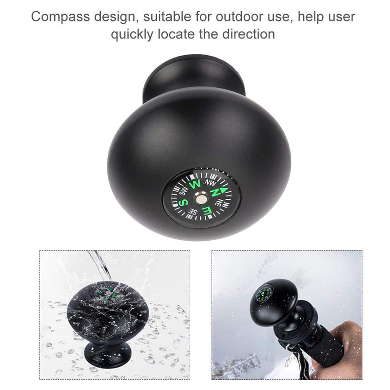  [AUSTRALIA] - Tripod Monopod Ball Head Handle Grip Knob,Universal Portable Trekking Pole Stick Unipod Handle with 3/8" Screw Hole,1/4" to 3/8" Screw for Outdoor Activity,Hiking,Camping