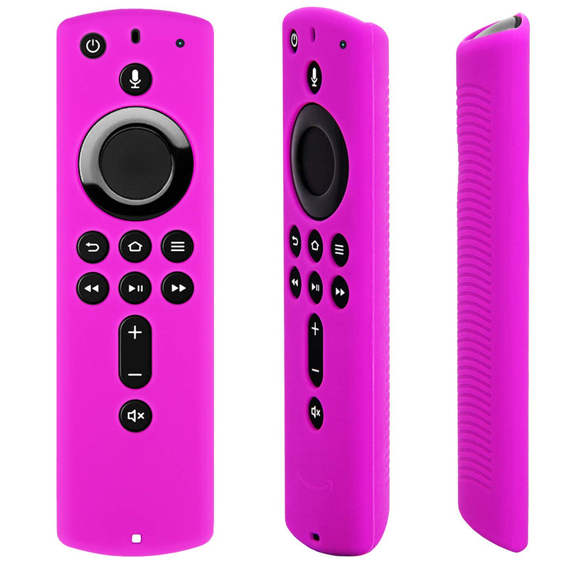 Pinowu Remote Case for Fire TV Stick 4K Compatible with All-New 2nd Gen Alexa Voice Remote Control Cover (2 Pack: Turquoise and Purple) - LeoForward Australia
