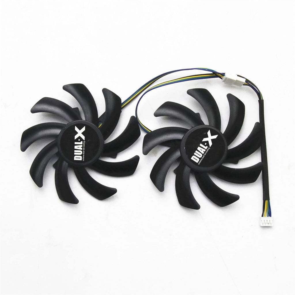  [AUSTRALIA] - New Graphics Card Video Card Cooling Fan for Sapphire Dual-X Radeon HD7850 7870 7950 FD7010H12S 85mm 4pin