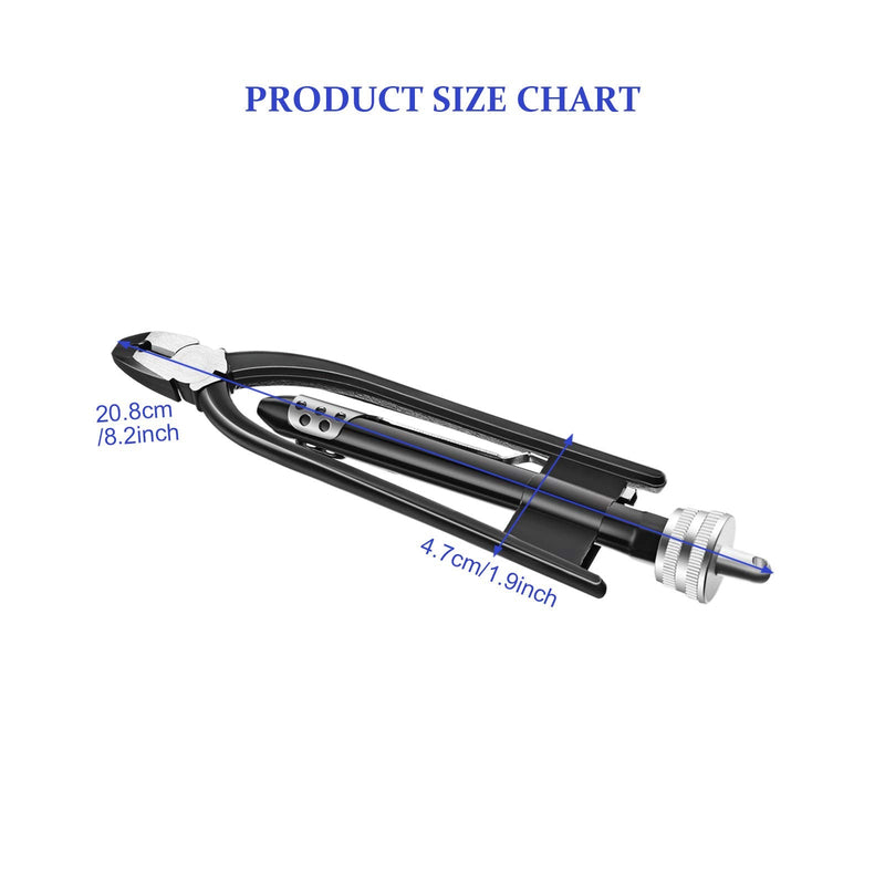  [AUSTRALIA] - 6 Inch Safety Wire Pliers, Wire Twisting Tool Lock Wire Pliers, Wire Twister Tool for Aircraft Auto Industry