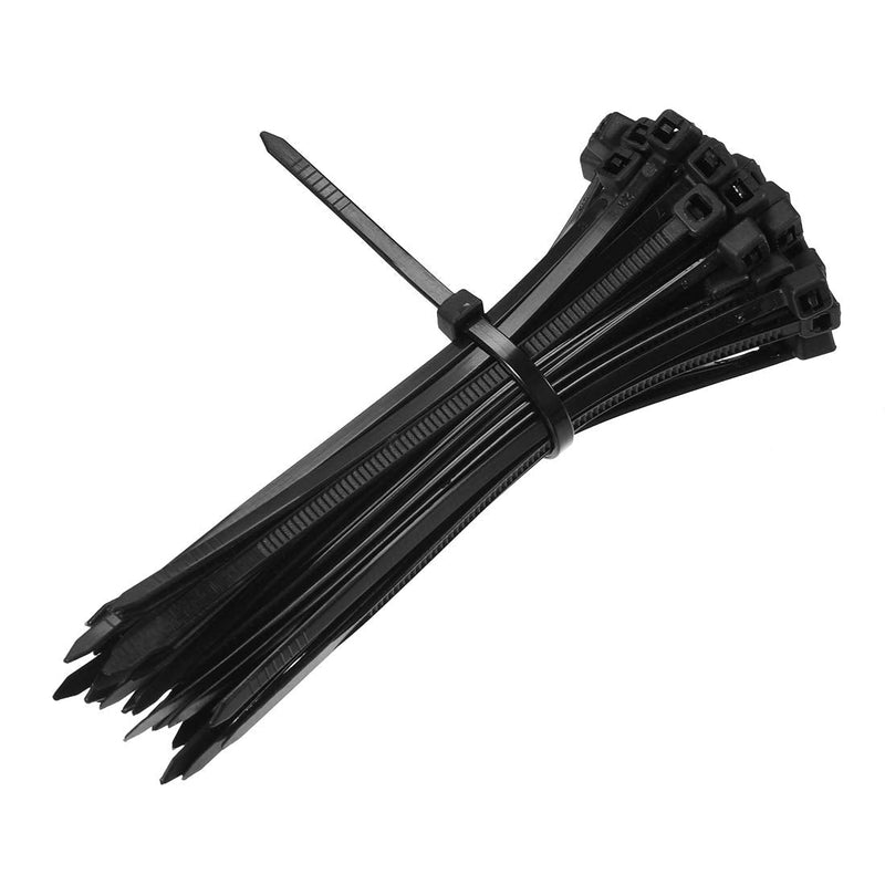  [AUSTRALIA] - uxcell 150pcs Cable Zip Ties 6 Inch x 0.11 Inch Self-Locking Nylon Tie Wraps Black