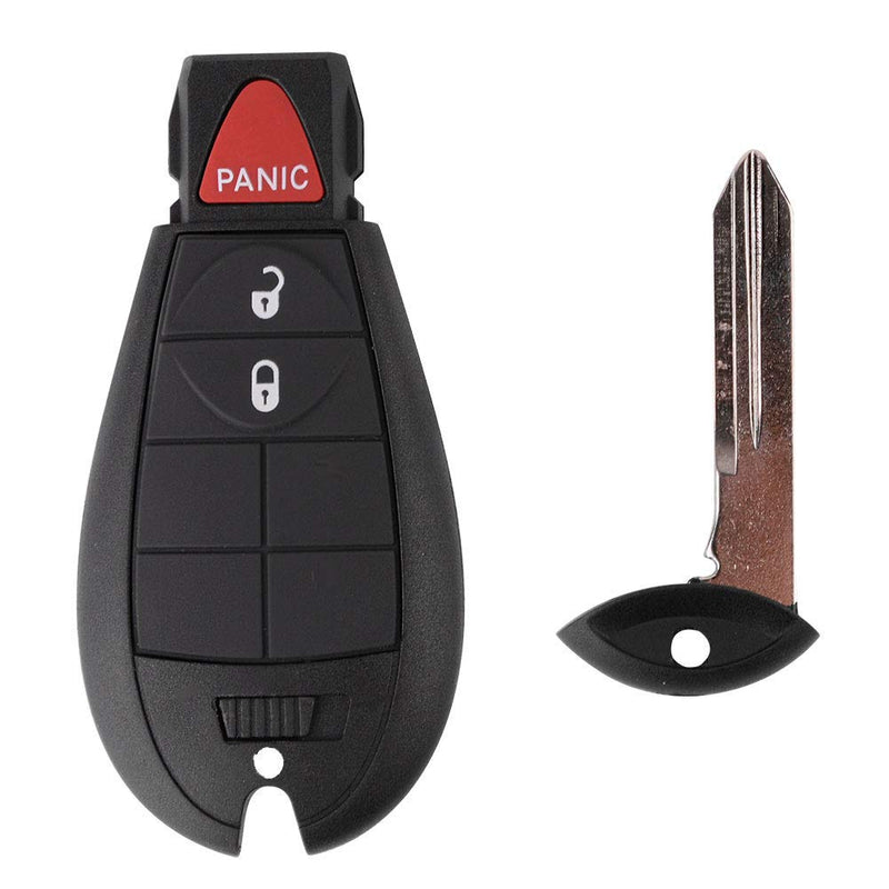  [AUSTRALIA] - BESTHA 2 RAM 3-Button FOBIK Key Fob Remote Replacement M3N5WY783X for Chrysler Town and Country,Dodge,Chrysler 300 keyless entry remote Starter FCC ID: IYZ-C01C, P/N: 56046638