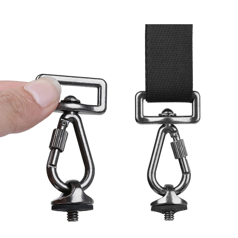 [AUSTRALIA] - Quick Install Metal Screw and SLR Camera Shoulder Strap Hook Set for Camera Neck Shoulder Strap Sling Accessories