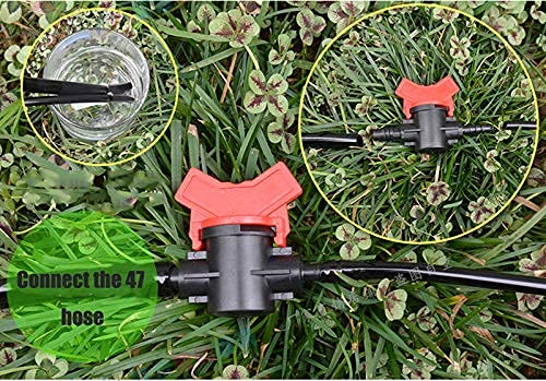  [AUSTRALIA] - Feelers Drip Irrigation Switch Valve, 1/4" Barbed Hose ID Ball Valve for Drip Irrigation Hoses Agricultura Garden (Pack of 5) 1/4" Barb 5Pcs