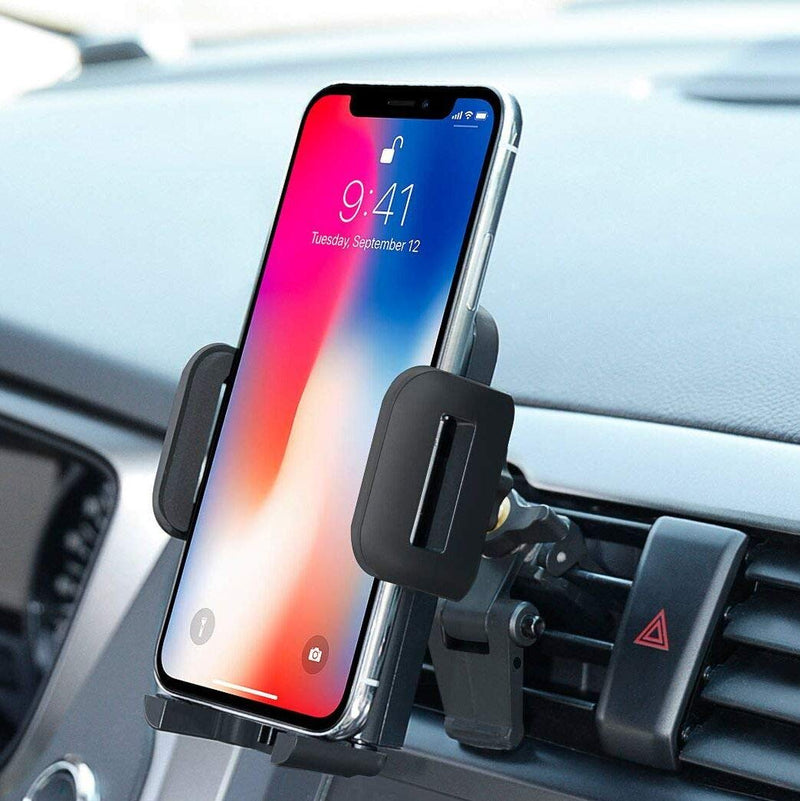  [AUSTRALIA] - Car Mount,OTEMIK Phone Holder Universal Air Vent Phone Mount,Adjustable 360 Degree Rotation Cellphone Mount One-Button-Release for iPhone XS/XRX/8/7P, Galaxy S6/7 Note 8,HTC LG Huawei,Other Smartphone