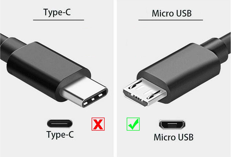  [AUSTRALIA] - MaxLLTo 6ft Extra Long Digital Camera Micro USB Cable for Canon EOS M5/M6/M50, Olympus Tough TG-6, Sony ZV-1, High Speed USB 2.0 Data Transfer and Fast Charging