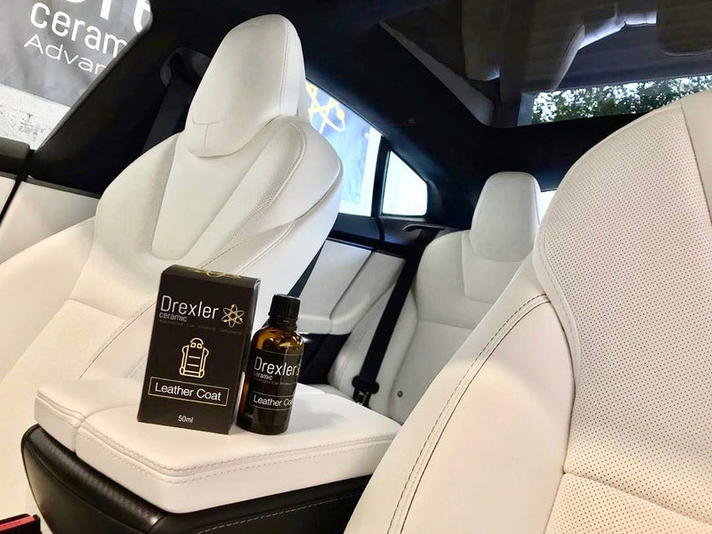  [AUSTRALIA] - Drexler Ceramic Leather Coating 50ml Kit 1-2 Years Protection Coat Hydrophobic Fabric Stain Repellent