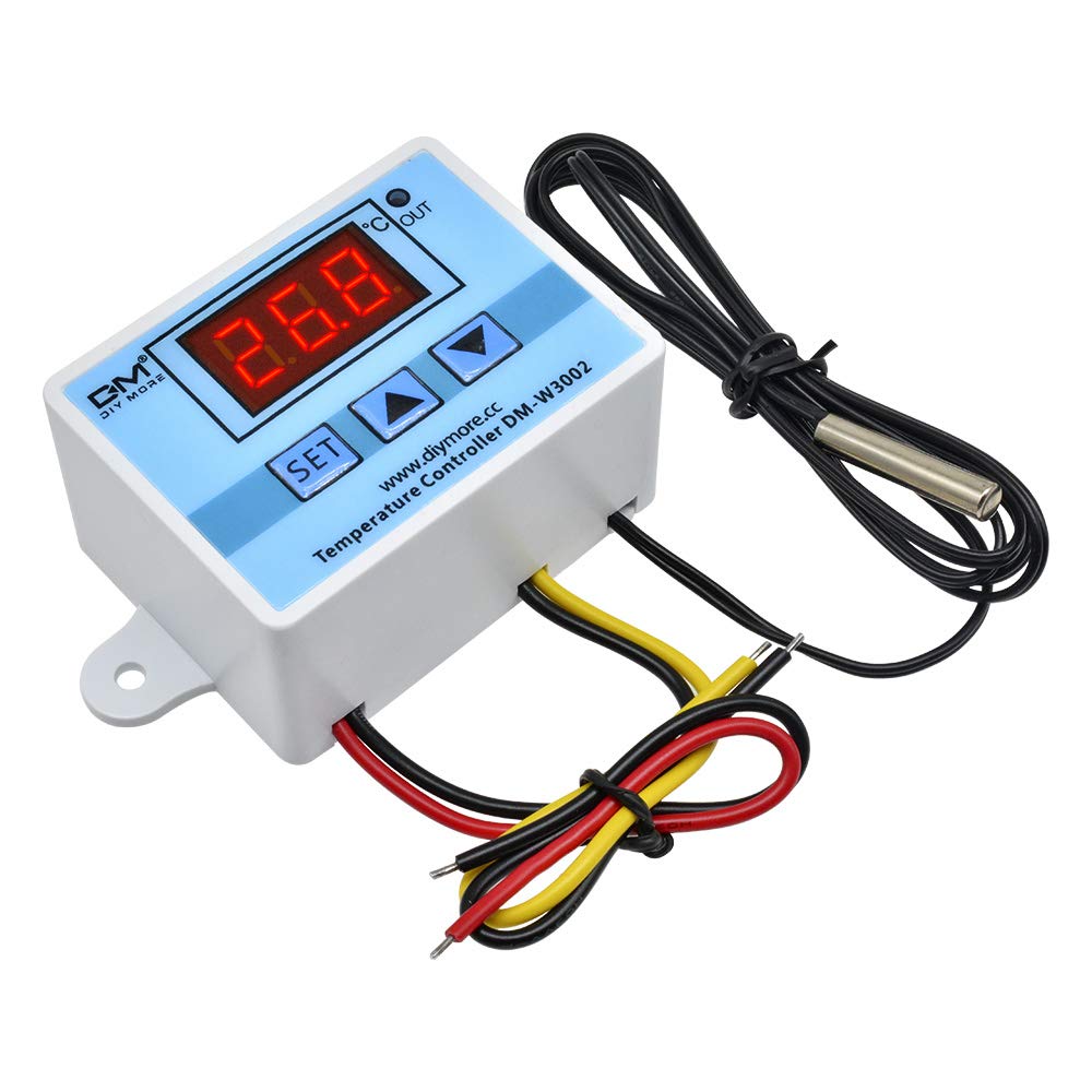  [AUSTRALIA] - diymore Digital Temperature Controller AC 110V-220V Microcomputer Thermostat Controller Switch Module Ac110v-220v