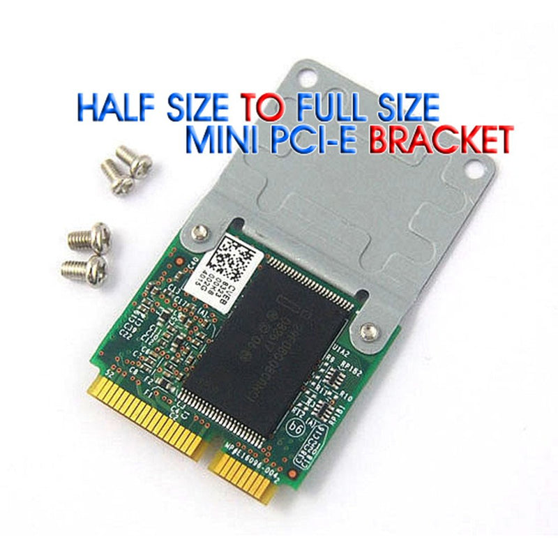  [AUSTRALIA] - Pocaton Half to Full Height Mini PCI Express (PCI-E) Card Bracket Connector for Wireless Network Card 3G Module