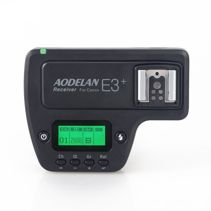  [AUSTRALIA] - AODELAN E3+ Flash Speedlite Receiver Flash Trigger for Canon 600EX-RT, 600EX II-RT, 430EXIII-RT, ST-E3-RT E3+ Receiver