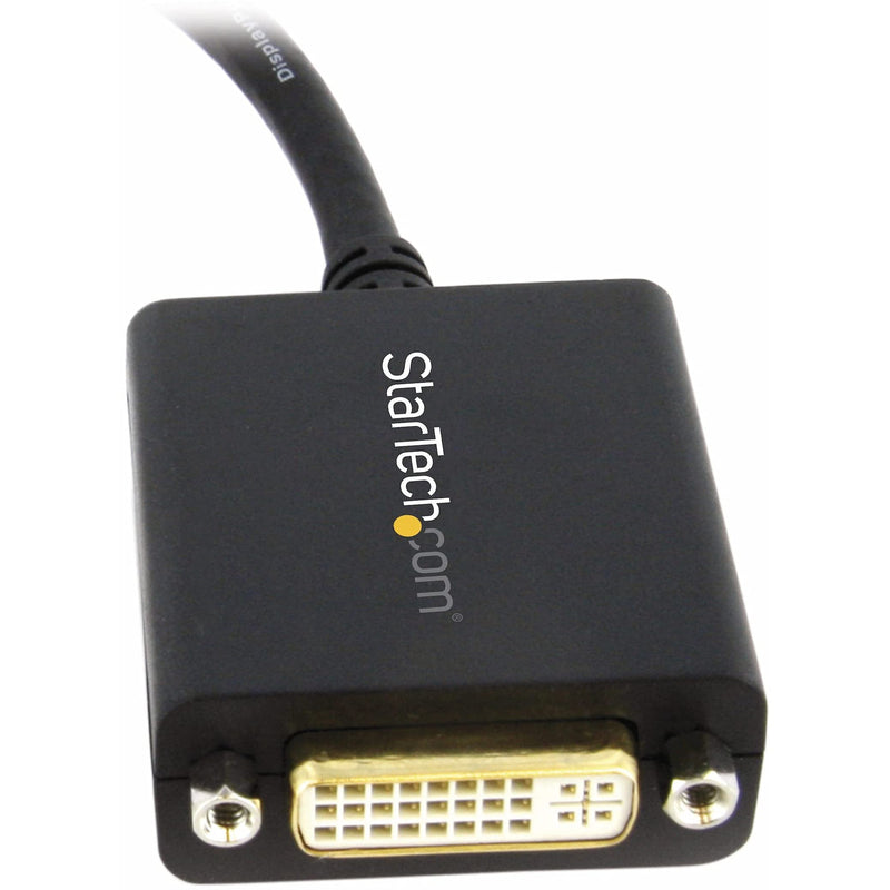 StarTech.com DisplayPort to DVI Adapter - DisplayPort to DVI-D Adapter Video Converter 1080p - DP 1.2 to DVI Monitor/Display Cable Adapter Dongle - DP to DVI Adapter - Latching DP Connector (DP2DVI2) - LeoForward Australia