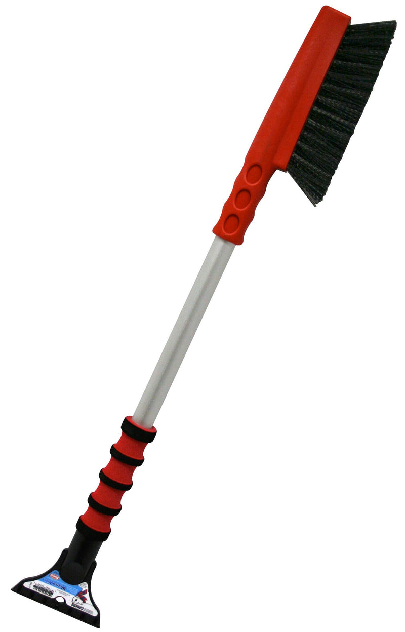  [AUSTRALIA] - Mallory 996-35 MAXX 35" Snow Brush with Intergrated Ice Scraper and Foam Grip Handle (Colors may vary) 1