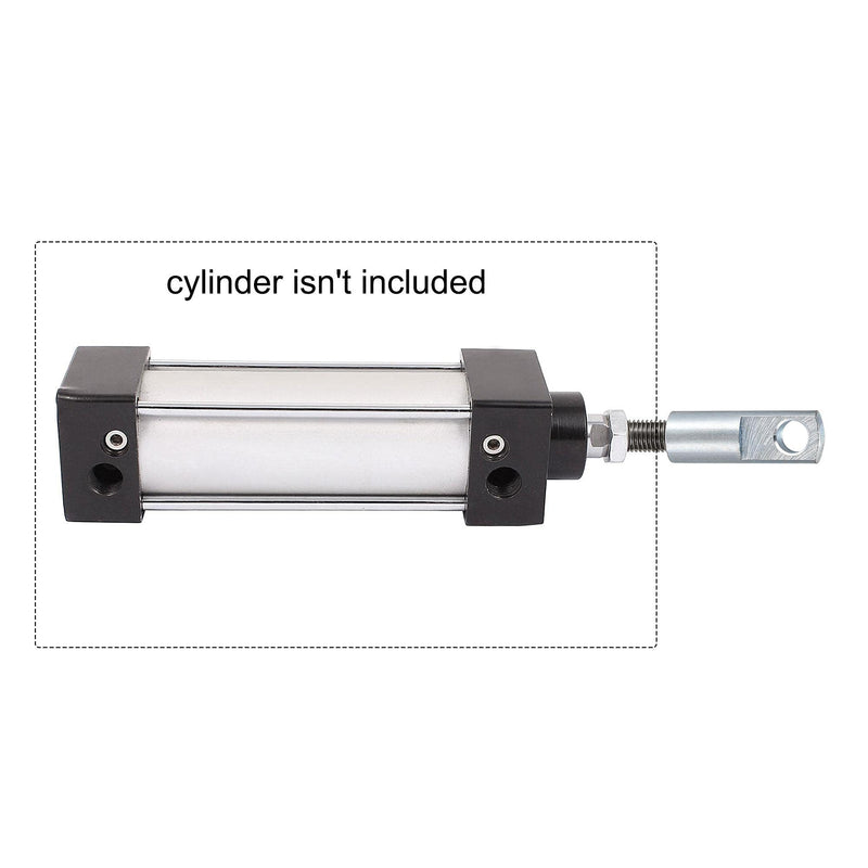  [AUSTRALIA] - uxcell Air Cylinder Rod Clevis End M16x1.5 Female Thread 78mm Long I Shape Connector