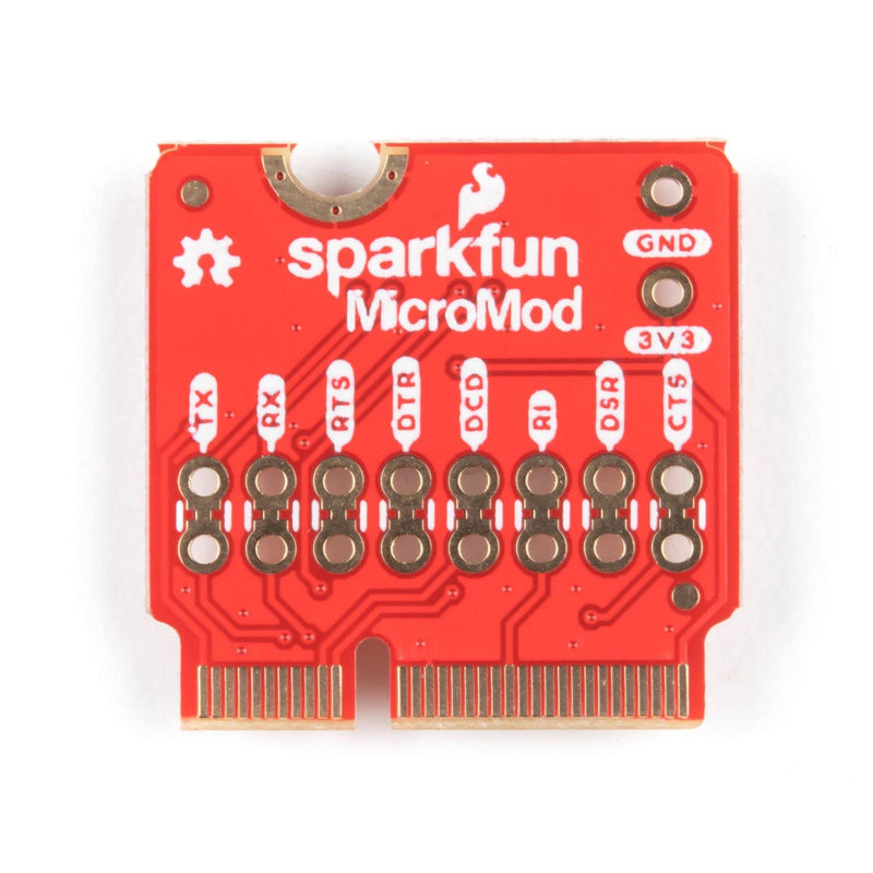  [AUSTRALIA] - SparkFun MicroMod Update Tool-CH340C USB-Serial Converter 8 Pairs of PTH Connections w/Split pad Jumper Links 3.3V Interface MicroMod Asset Tracker Carrier Board or SARA-R510M8S Module USB-C