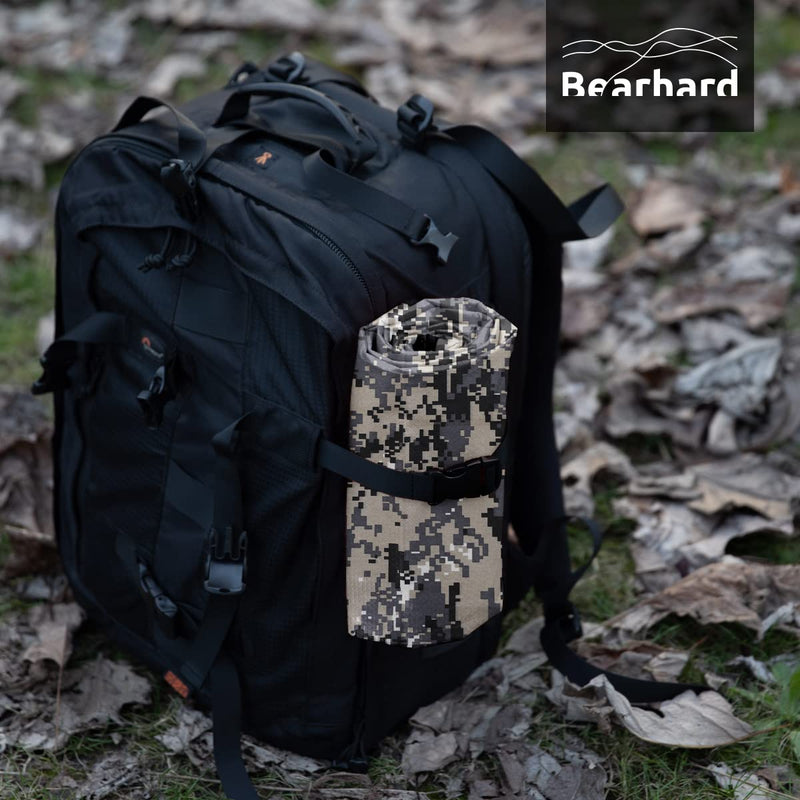  [AUSTRALIA] - Bearhard Heavy Duty Emergency Blanket, Emergency Tarp, Insulated Blanket, Thermal Waterproof Survival Space Blanket for Hiking, Camping Camo