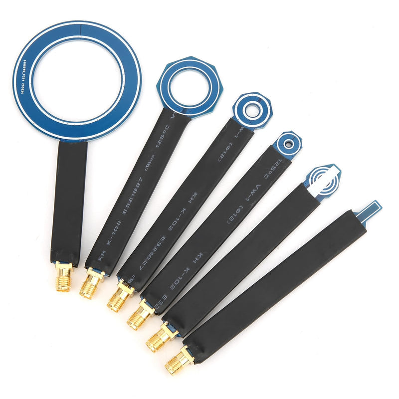  [AUSTRALIA] - 6 PCS. Near field magnetic field probe set, EMI SMA conduction radiation test antennas for electronic components with storage box, other electronic components