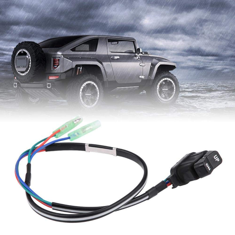  [AUSTRALIA] - Qiilu Car Tilt Trim Switch, 87-18286A43 Power Tilt Trim Switch Assembly for Mercury Outboard Remote Control Box