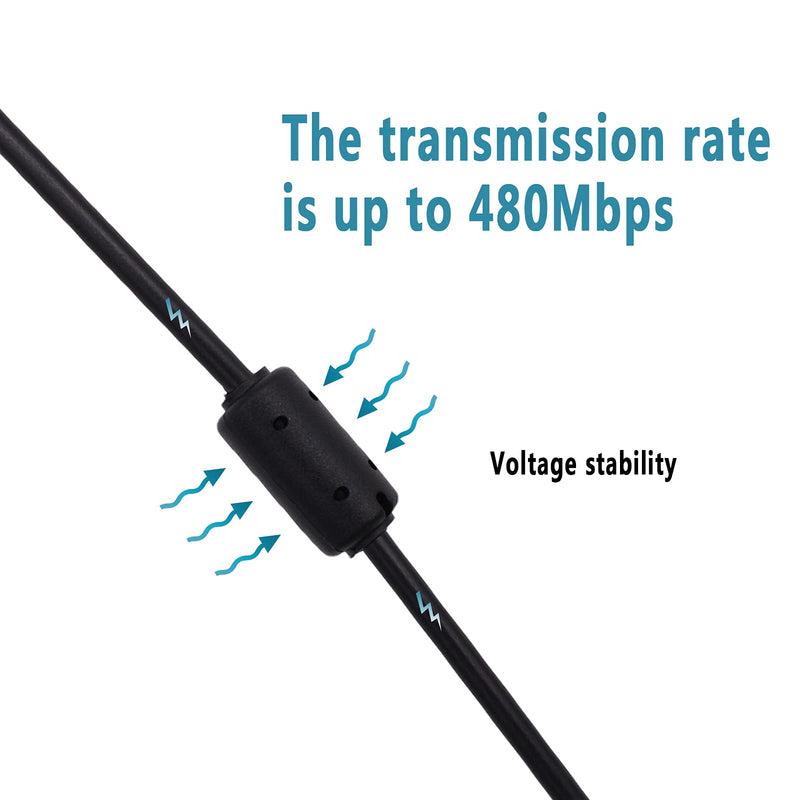  [AUSTRALIA] - Replacement USB Cable Data Sync Transfer 8Pin Cord Compatible for Sony Digital Camera DSCH200 DSCH300 DSCW370 DSCW800 DSCW830 DSC-H200 DSC-H300 DSC-W370 DSC-W800 DSC-W830 (1M)