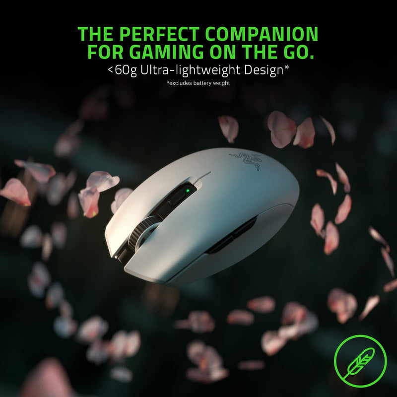  [AUSTRALIA] - Razer Orochi V2 Mobile Wireless Gaming Mouse: Ultra Lightweight - 2 Wireless Modes - Up to 950hrs Battery Life - Mechanical Mouse Switches - 5G Advanced 18K DPI Optical Sensor - White