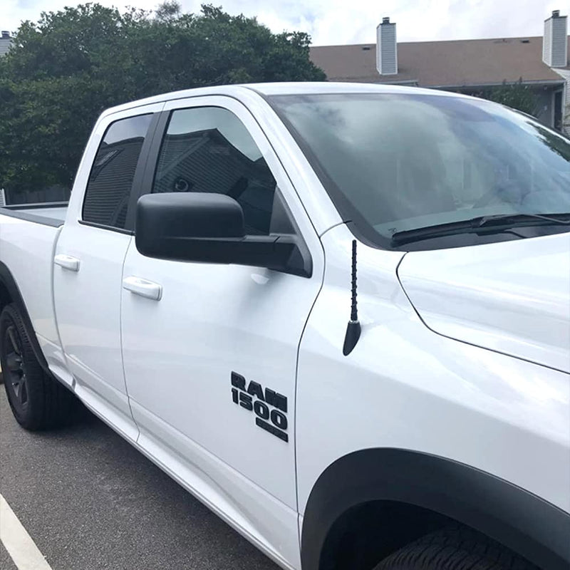  [AUSTRALIA] - KSaAuto Short Antenna for Ford F150 Dodge Ram 1500 2009-2023, Ford F-150 F150 Truck Antenna Dodge Ram 1500 Antenna Replacement, 6.5 Inch Car Antenna Ford F150 Accessories, Dodge Ram 1500 Accessories D odge Ram 1500 2500 3500