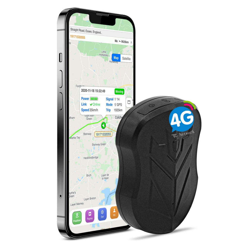  [AUSTRALIA] - SinoTrack 4G GPS Tracker for Vehicles, ST-905L Strong Battery GPS Tracker Waterproof Locator Real-Time Location Device for Car Motorcycle Truck Taxi with No Monthly Fee Tracking System