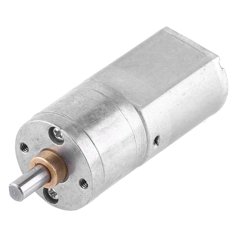  [AUSTRALIA] - Akozon Gear Motor DC 12V High Torque Turbo Electric Gear Reduction Motor Outer Diameter 20MM Total Metal Speed Reduction Gear 15/30/50/100/200RPM 15 RPM