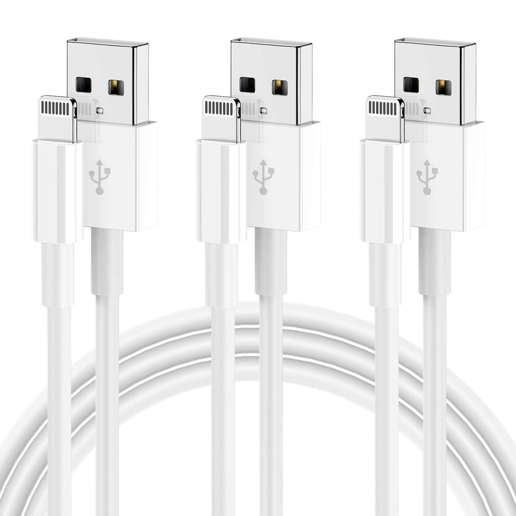  [AUSTRALIA] - 3Pack [Apple MFi Certified] Long iPhone Charging Cable 10ft-Apple Lightning to USB Cable Wire - 10 Foot iPhone USB Charger Cords for iPhone13 12Xs Max XR X 8 7 6 5 Plus SE 2020 iPad Pro iPod Airpods 10 ft