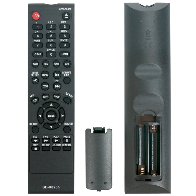  [AUSTRALIA] - SE-R0265 Replace Remote Control fit for Toshiba DVD Video Recorder D-R430 D-R430KU DR410 DR410KU DKR10 DKR10KU DKR40KU D-R410 D-R410KU D-KR10 D-KR10KU D-KR40KU DR430 D-KR40 D-R400 D-R400KU
