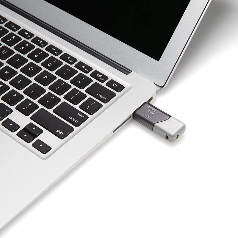  [AUSTRALIA] - PNY 512GB Turbo Attaché 3 USB 3.2 Flash Drive – 100MB/s Single