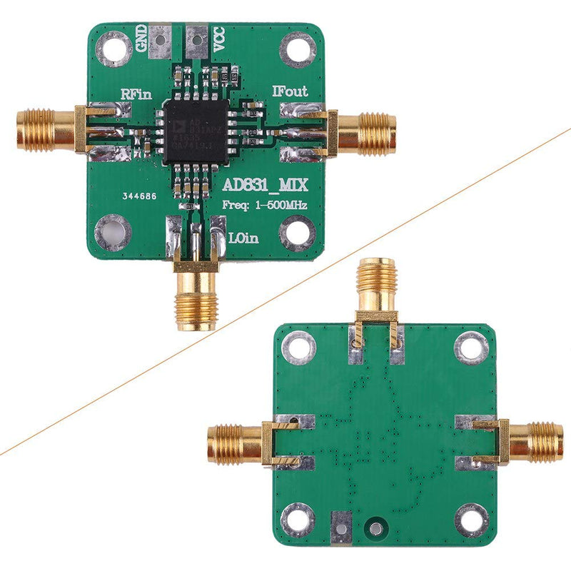  [AUSTRALIA] - AD831 High Frequency Transducer RF Mixer Module 500MHz Bandwidth Mixing Down Mixing Dual Balanced Mixer Single Chip Radio Frequency Converter -10dBm