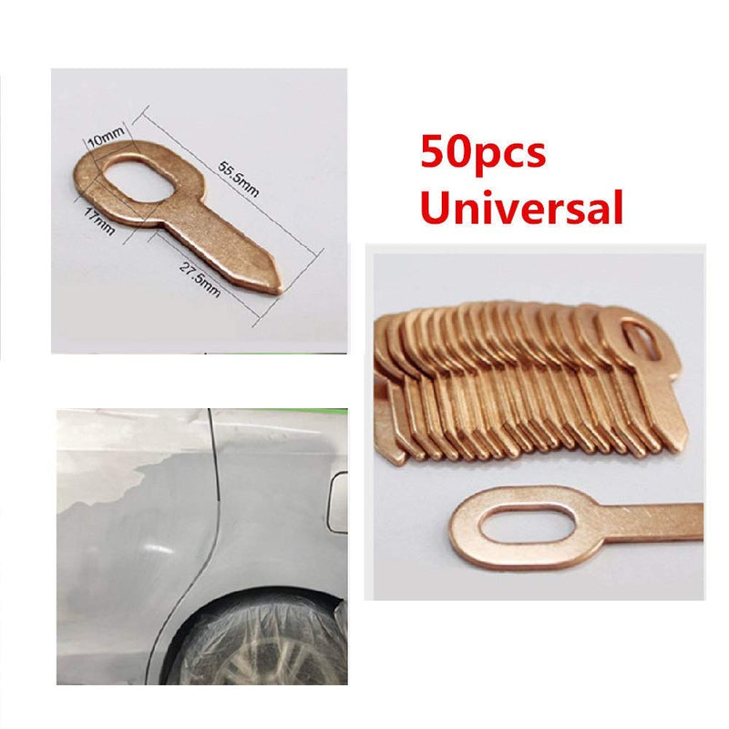  [AUSTRALIA] - 50PCS Dent Puller Rings Fit for Autos Spot Welding Car Body Equipment Gun Lifter Panel Pulling Washer Garage Metal Shrink Repair Tool