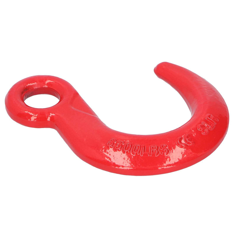  [AUSTRALIA] - Eboxer Safety Hook for Chains, 6500 lbs Clevis Chain Hook, Large Opening Alloy Steel Crane Hoist Hook for Construction Engineering, Strong in Load Bearing