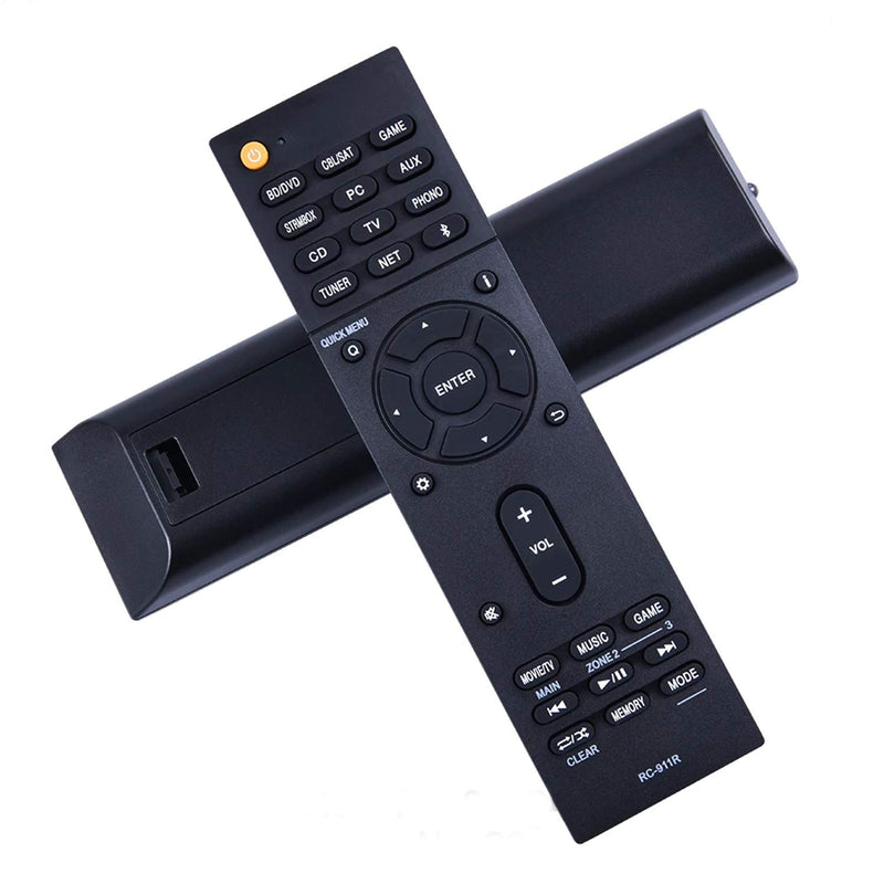 New RC-911R RC911R Remote Control for for Onkyo AV Receiver Speaker TXRZ810 TX-NR555 TX-NR787 TX-RZ610 TX-RZ710 TX-NR777 HT-R695 HT-S7800 TX-NR575 TX-NR585 TX-NR656 TX-NR676 Controller with Batteries - LeoForward Australia