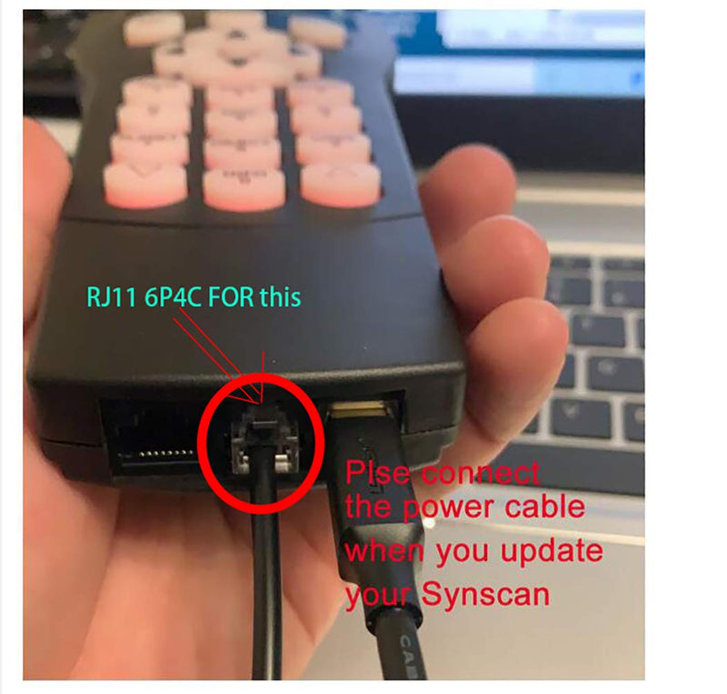  [AUSTRALIA] - USB to RJ11 Cable for Skywatcher EQ6 EQ5 HEQ5 EQMOD ASCOM PC to Connect The Synscan Hand Controller Upgrade (16ft/500cm, USB to rj11/6p4c) 16ft/500cm