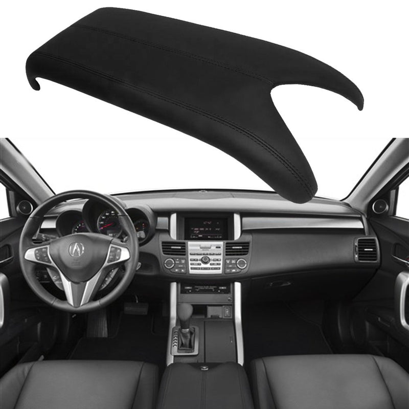  [AUSTRALIA] - QKPARTS Fits 07-12 Acura RDX Center Console Lid Armrest Cover Real Leather Black