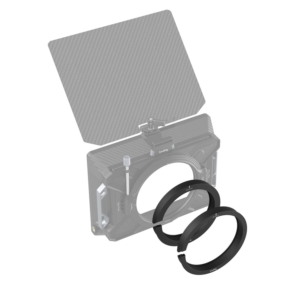  [AUSTRALIA] - SMALLRIG Clamp-On Ring kit (Φ80/85-95mm) for Star-Trail and Mini Series Matte Box 3196 3575 3680-3654
