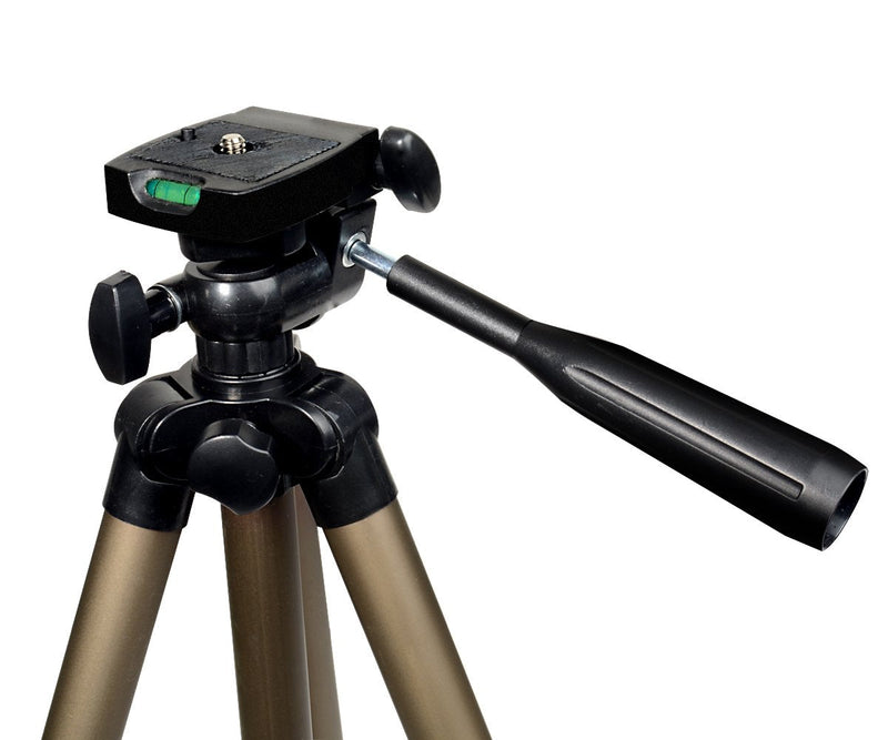  [AUSTRALIA] - 50 Inch Lightweight Aluminum Tripod with bag for Canon/ Nikon/Sony Camera and DLSR Camera, Mobile Projector, Action and Live Even Camera