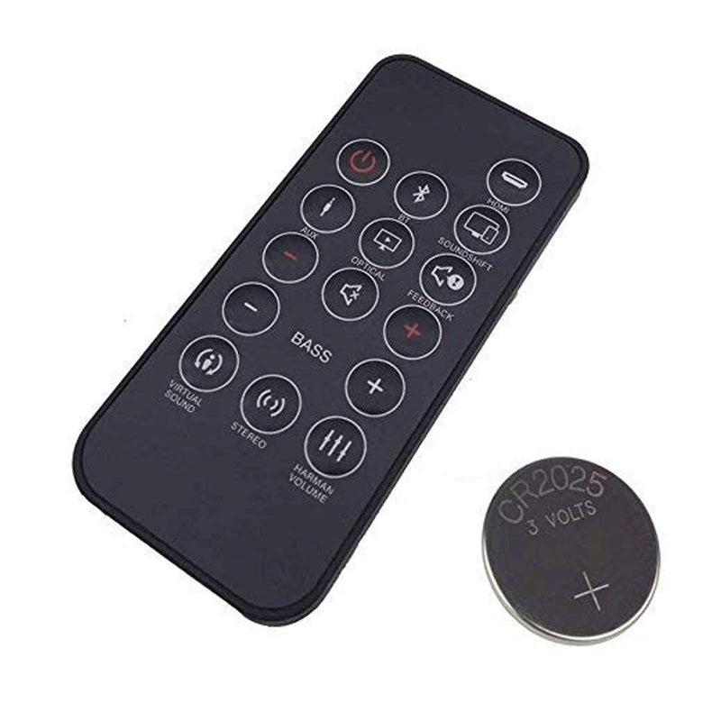 Remote Control for JBL Cinema Soundbar SB250 SB 250 SB350 SB 350 Sound Bar for Cinema Base Soundbase 2.2 with CR2025 Battery - LeoForward Australia