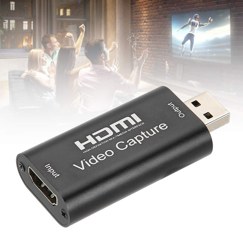  [AUSTRALIA] - YYOYY Video Capture Card, USB 2.0 HD Video Capture Device, Portable Video Converter Acquisition Card, Computer Supplies for WindowsAndroidOS X