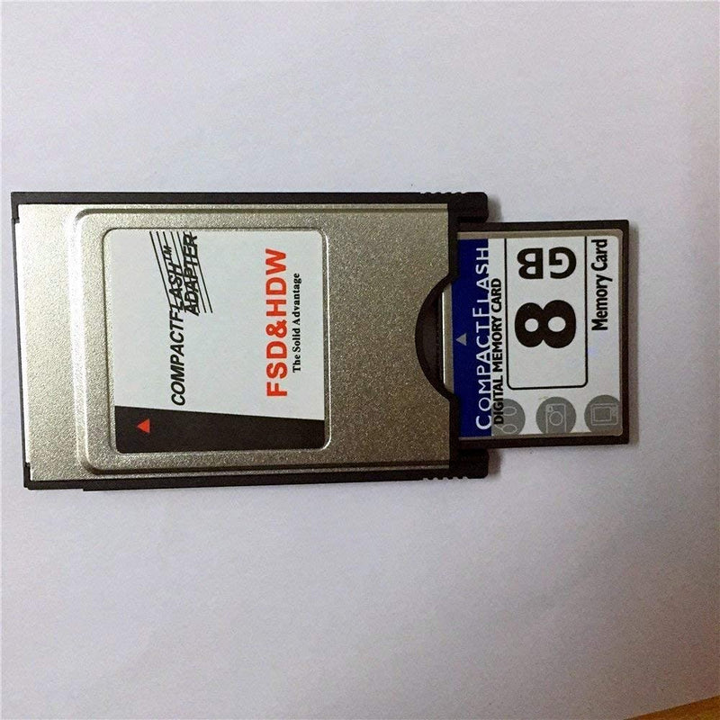 PCMCIA Compact Flash PC CF Memory Card Reader Adapter - LeoForward Australia