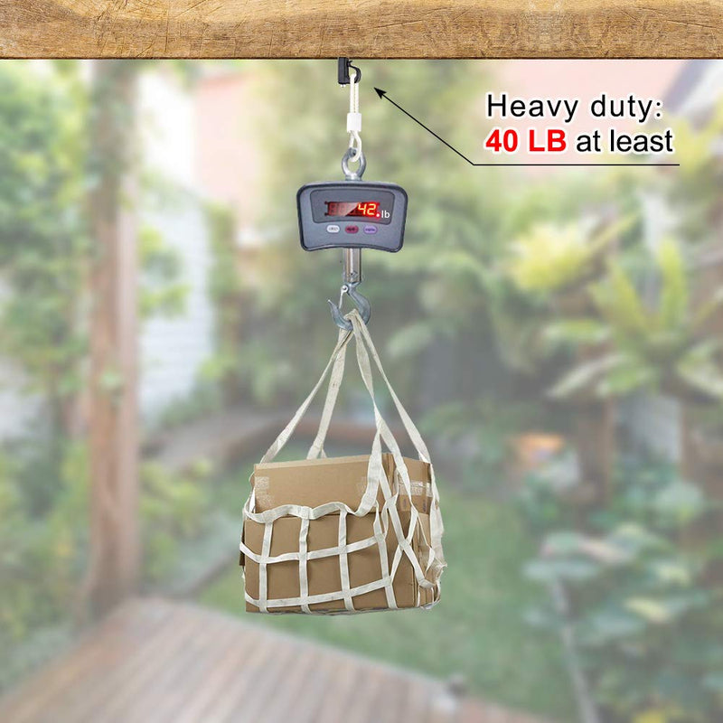 [AUSTRALIA] - BeneLabel Pack of 20 Q-Hanger, Christmas Lights Hanger Hooks Easy Release Outdoor Wire and Fairy Lights Christmas Light House Garage New Year Party Led Fairy Lights