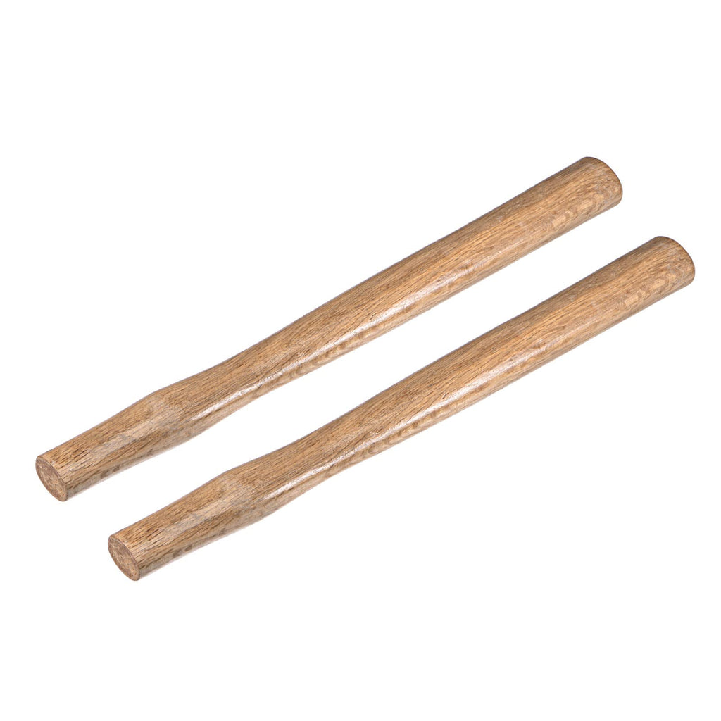  [AUSTRALIA] - uxcell 15 Inch Hammer Wooden Handle Wood Handle Replacement for 2 to 4 Lb Hammer Oval Eye 2 Pack