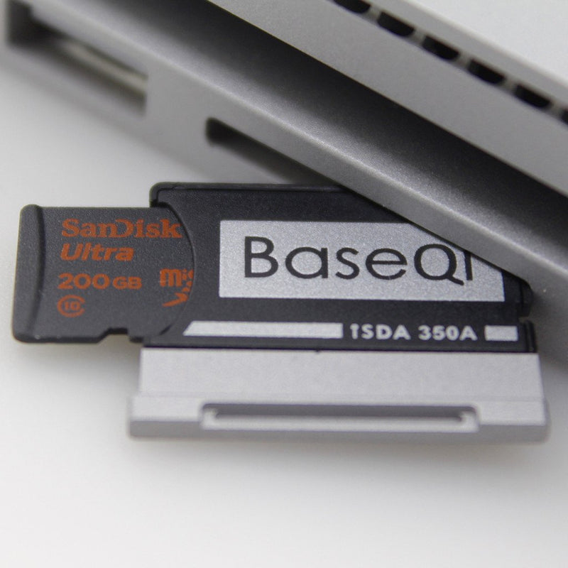  [AUSTRALIA] - BASEQI Aluminum MicroSD Adapter for Microsoft Surface Book, Surface Book 2, Surface Book 3 13.5" (Model-350A) Surface Book/Surface Book 2 & 3 13.5" (model-350A)