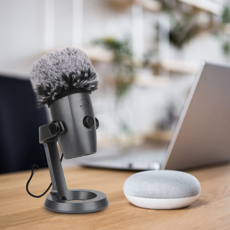  [AUSTRALIA] - WIBOND Wind Muff for Blue Yeti Nano Microphone - Furry windscreen Microphone Cover for Noise and Ambience Reduction