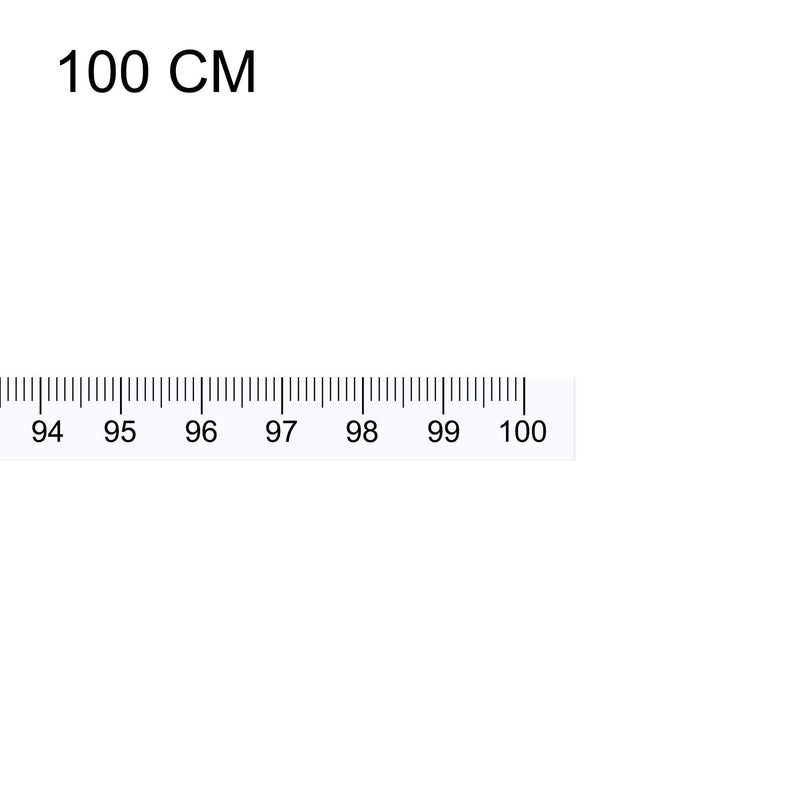  [AUSTRALIA] - uxcell Adhesive Backed Tape Measure 1M Left to Right Read Measuring Tapes Stick on Workbench Ruler (Transparent)