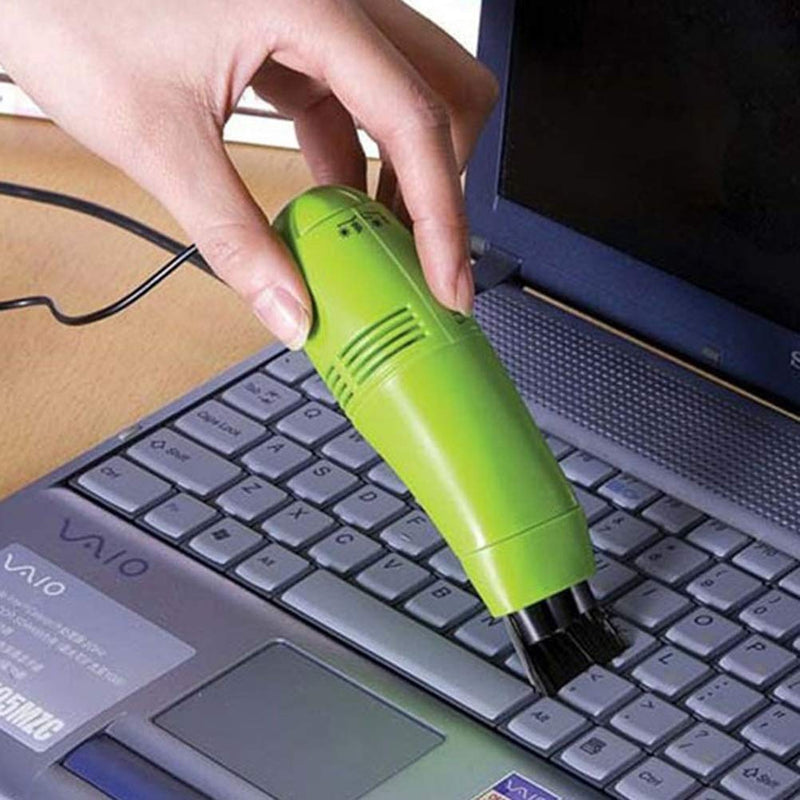  [AUSTRALIA] - NUOBESTY Mini USB Vacuum Cleaner Keyboard Computer Cleaner for Car or Home (Random Color)