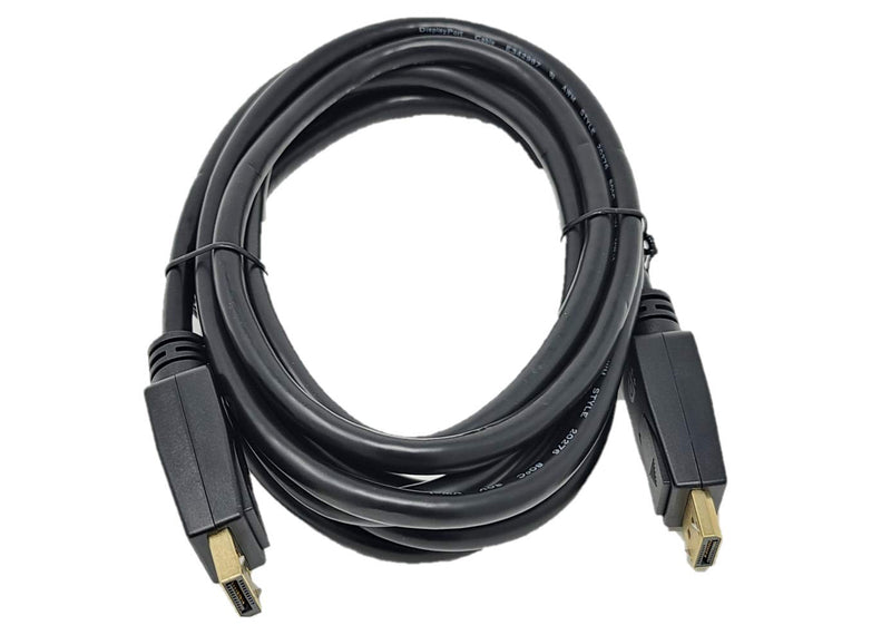  [AUSTRALIA] - Micro Connectors 10 Feet VESA Certified DisplayPort 1.4 Cable with Latch (M05-14DPV-10)
