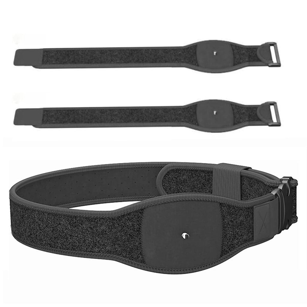  [AUSTRALIA] - 1 Pack VR Tracker Waistband Strap and 2 Pack Wristband Tracker Straps for HTC Vive Tracker, Track Belt Track Straps Extended Band Anti Skid Tracking for VR and Motion Capture(Updated Version)