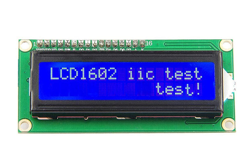  [AUSTRALIA] - NOYITO 1602 16x2 LCD Module Shield Yellow-Green Backlight with IIC I2C Driver Serial Interface for UNO R3 MEGA2560 (Pack of 2) (1602 IIC Screen Yellow-Green) 1602 IIC Screen Yellow-green