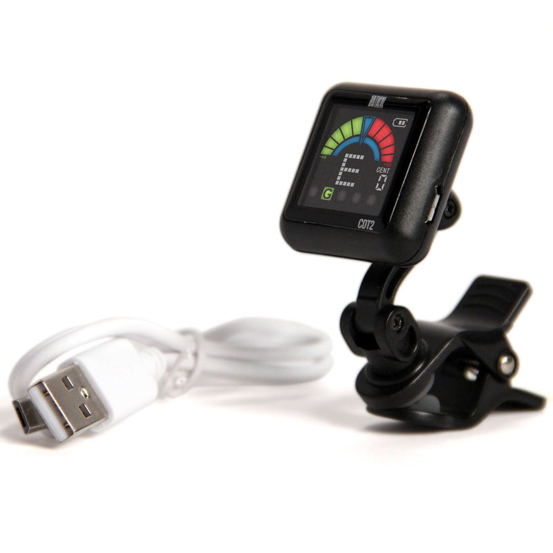 So There Rechargeable Clip-on Tuner for Guitar, Bass, Ukulele, Violin & Other Stringed Instruments - LeoForward Australia